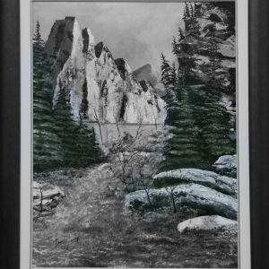 LAR sentier vers le lac10X24po