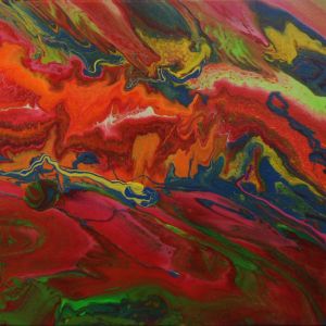 TR LA Terre de feu 36X24po